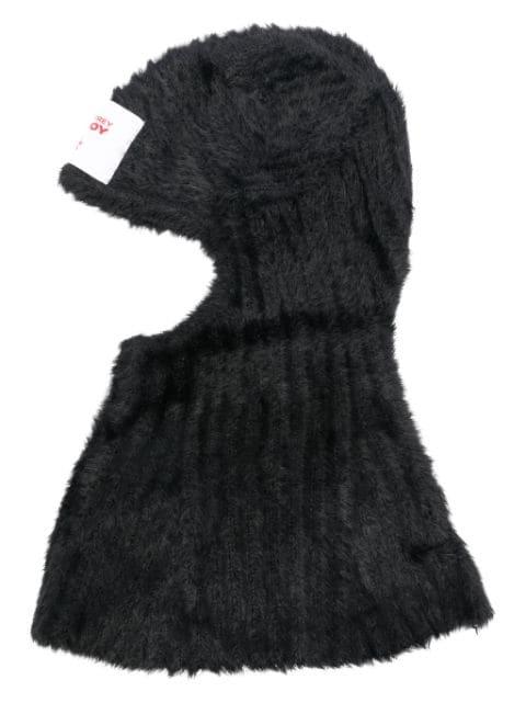 Fluffy Ears balaclava by CHARLES JEFFREY LOVERBOY