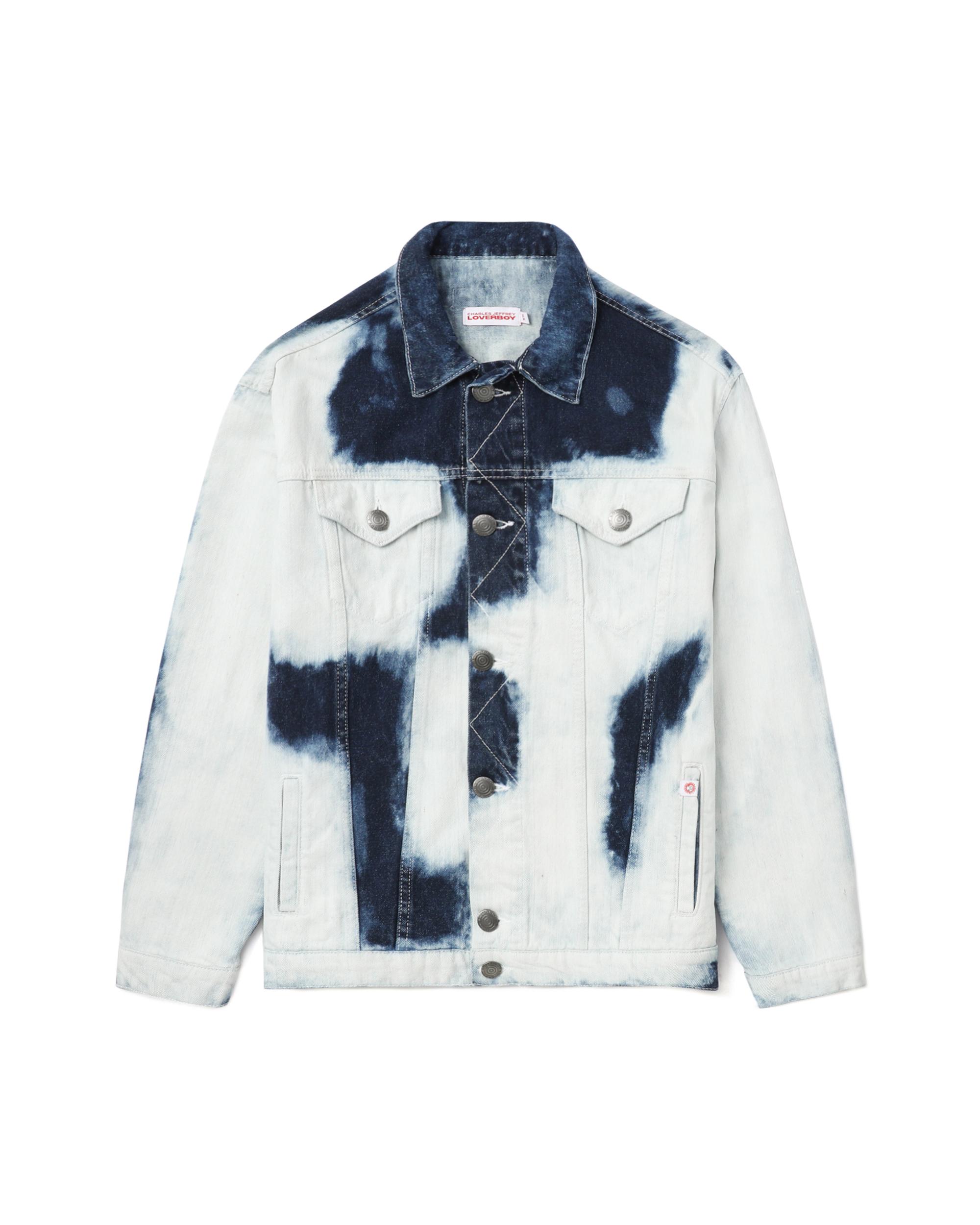 Tie-dye denim jacket by CHARLES JEFFREY LOVERBOY