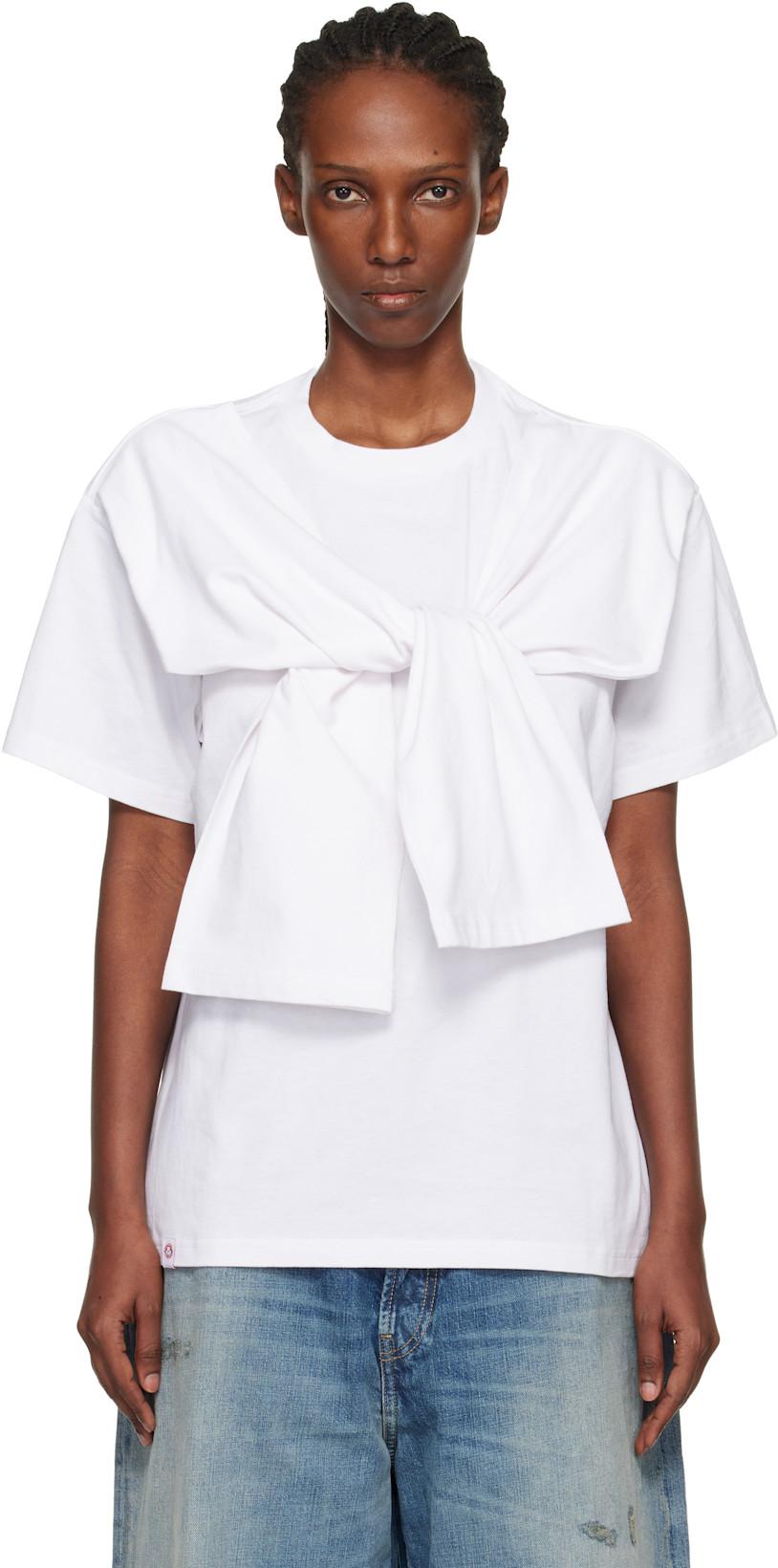 White Hold Me T-shirt by CHARLES JEFFREY LOVERBOY