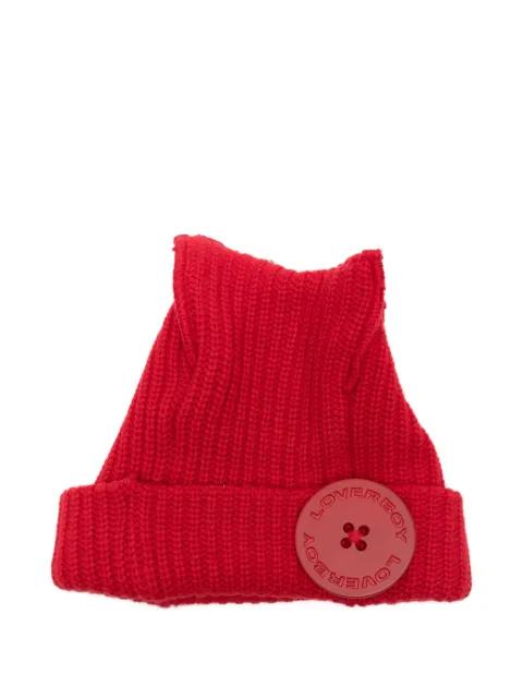 box beanie hat by CHARLES JEFFREY LOVERBOY