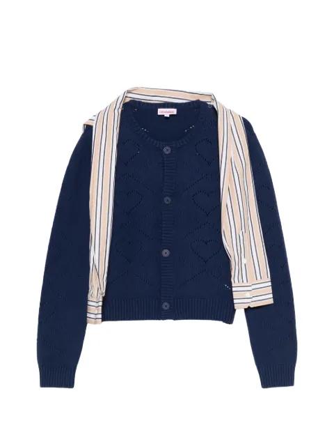 button-up cardigan by CHARLES JEFFREY LOVERBOY