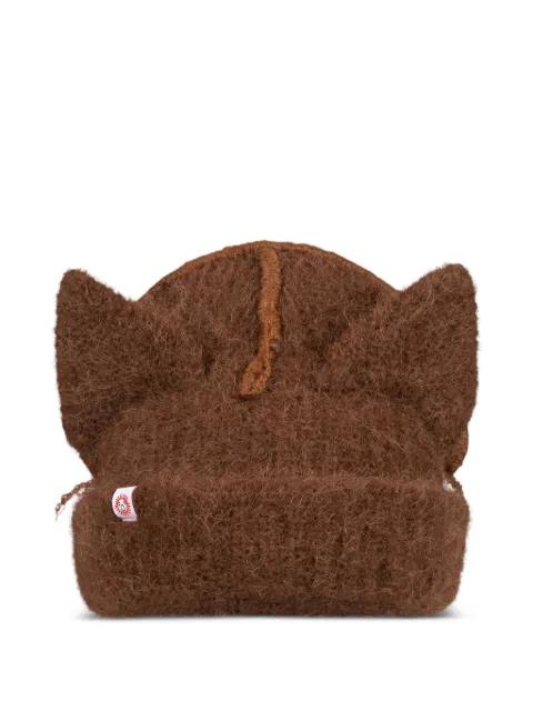 cat-ear beanie by CHARLES JEFFREY LOVERBOY