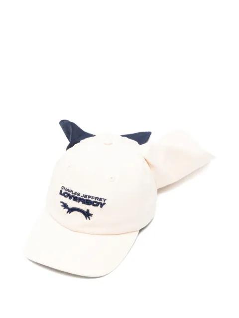 colour block bunny cap by CHARLES JEFFREY LOVERBOY