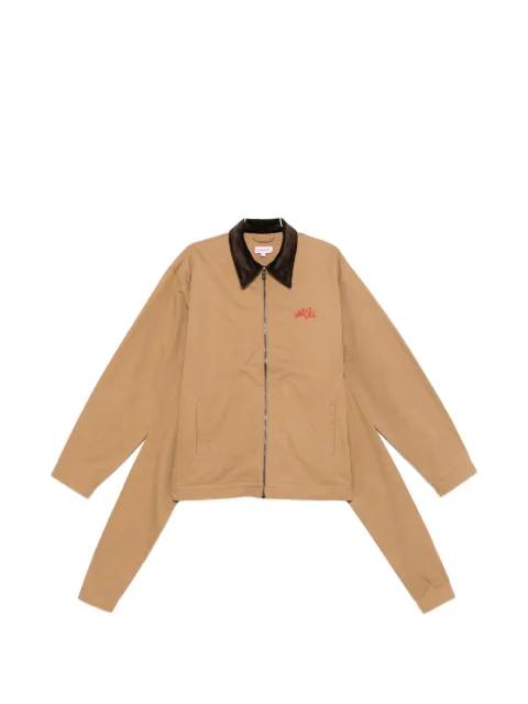 corduroy-collar jacket by CHARLES JEFFREY LOVERBOY