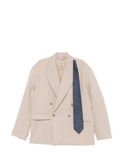 double-breasted jacket by CHARLES JEFFREY LOVERBOY