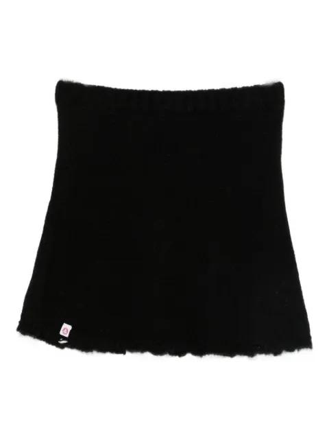 knitted mini skirt by CHARLES JEFFREY LOVERBOY