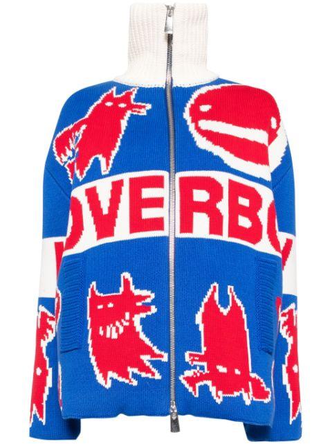 knitted puffer jacket by CHARLES JEFFREY LOVERBOY