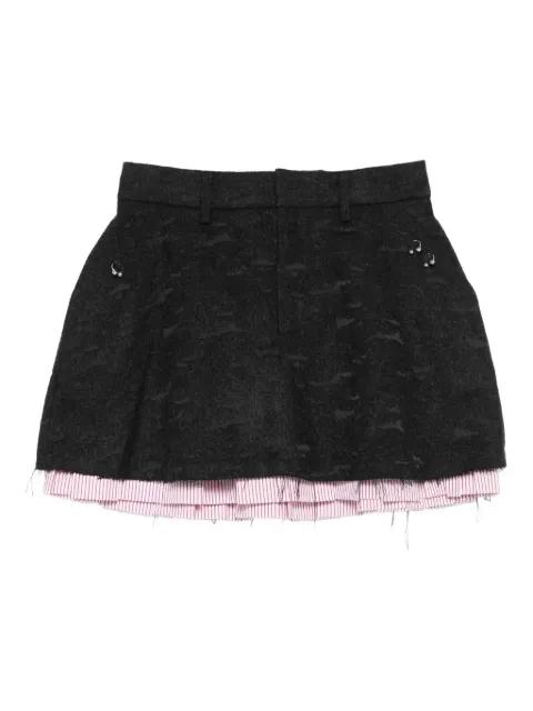 layered A-line skirt by CHARLES JEFFREY LOVERBOY