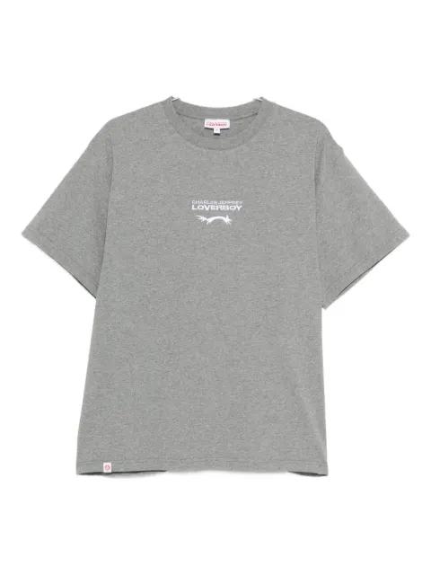 logo-embroidered T-shirt by CHARLES JEFFREY LOVERBOY