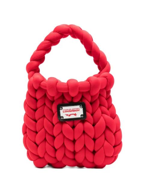mini Marshmallow tote bag by CHARLES JEFFREY LOVERBOY