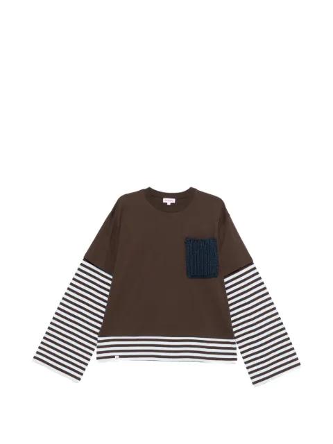 patch-pocket T-shirt by CHARLES JEFFREY LOVERBOY