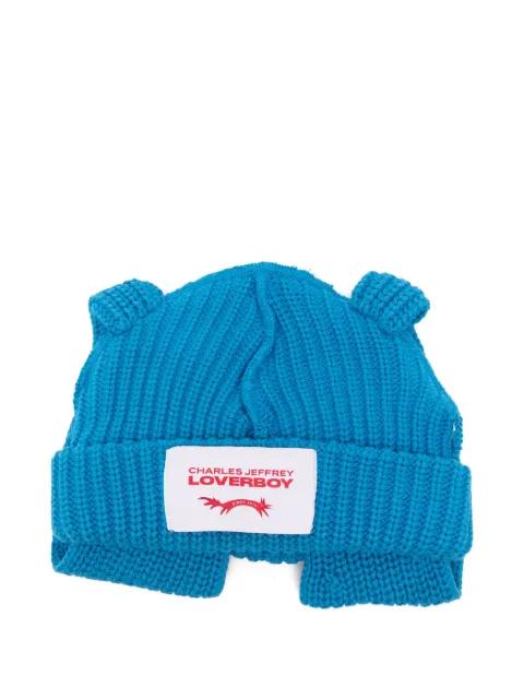 pop up-ears beanie by CHARLES JEFFREY LOVERBOY