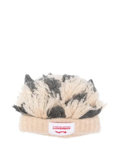 shaggy-ears beanie by CHARLES JEFFREY LOVERBOY