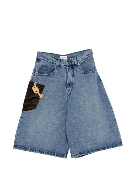 trumpet-motif shorts by CHARLES JEFFREY LOVERBOY