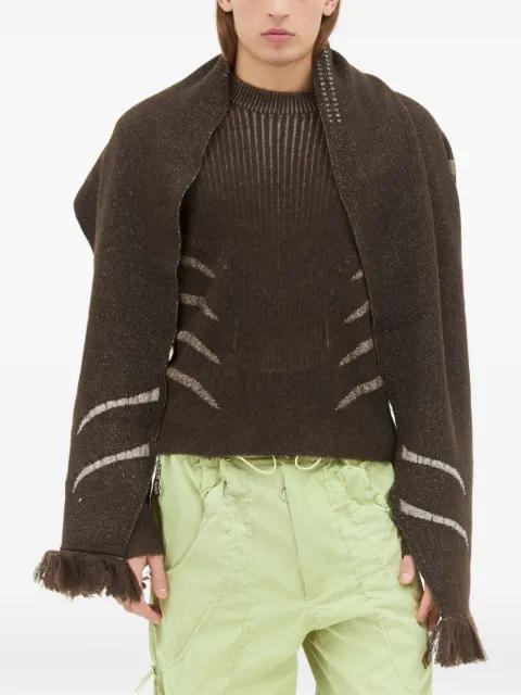 jacquard-knit jumper by CHARLIE CONSTANTINOU