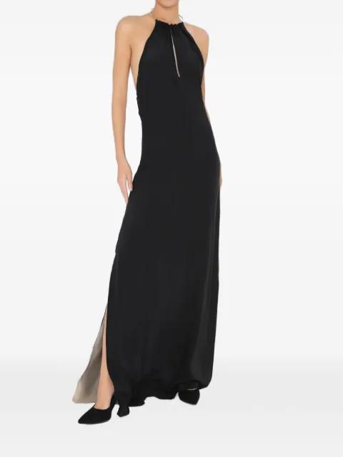 sleeveless open-back maxi dress by CHARLOTTA GANDOLFO
