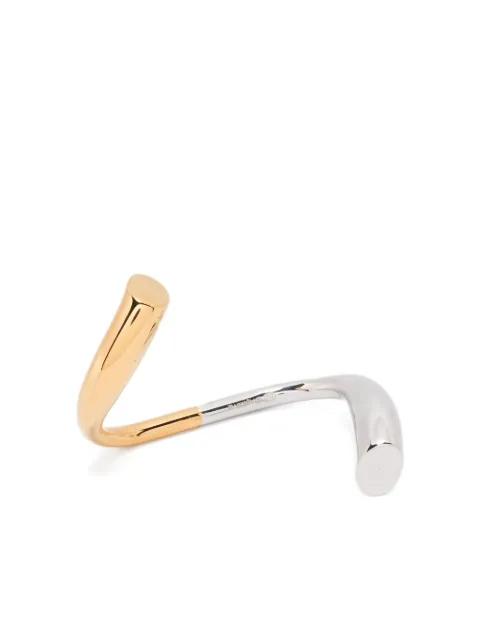 Double Biseau ring by CHARLOTTE CHESNAIS