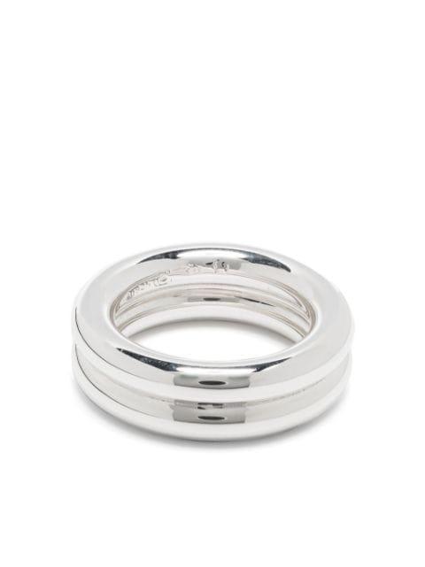 Double Brahma ring by CHARLOTTE CHESNAIS