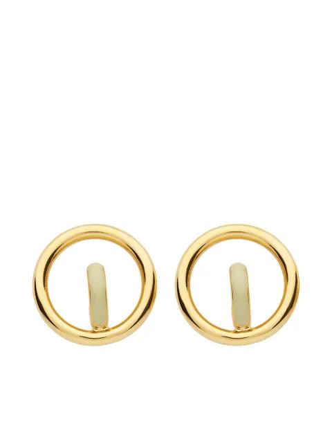 Saturn Blow earrings by CHARLOTTE CHESNAIS