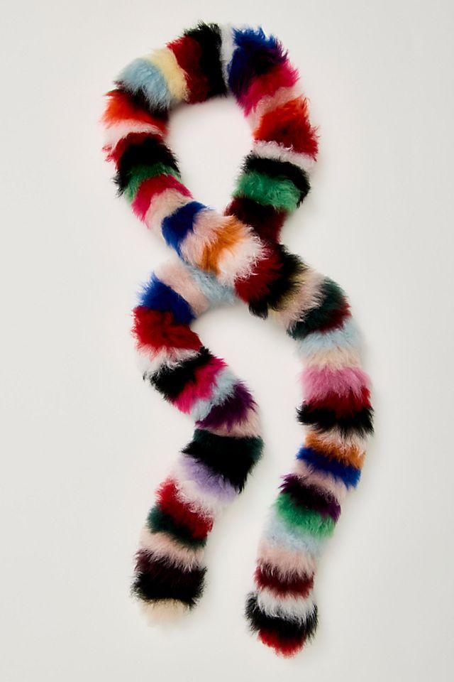 Charlotte Simone Rainbow Scarf by CHARLOTTE SIMONE | FREE PEOPLE