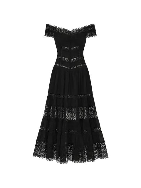Amaira lace tiered dress by CHARO RUIZ IBIZA
