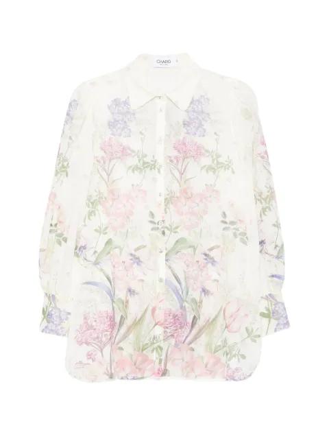 Aster botanical floral shirt by CHARO RUIZ IBIZA