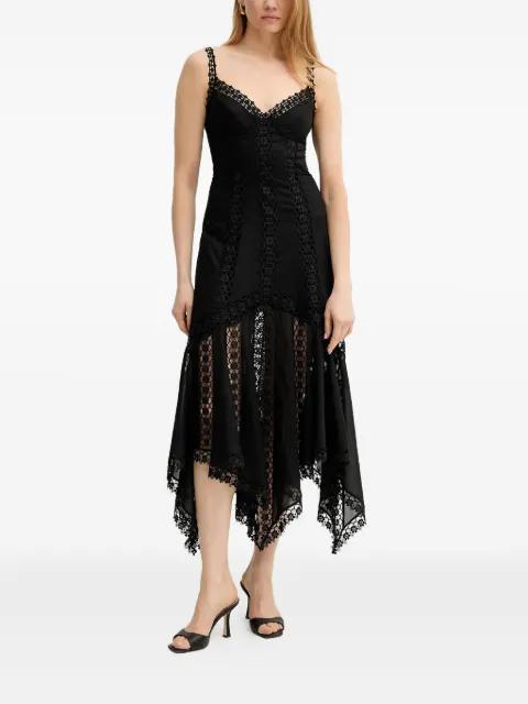 Blossel asymmetrical midi dress by CHARO RUIZ IBIZA