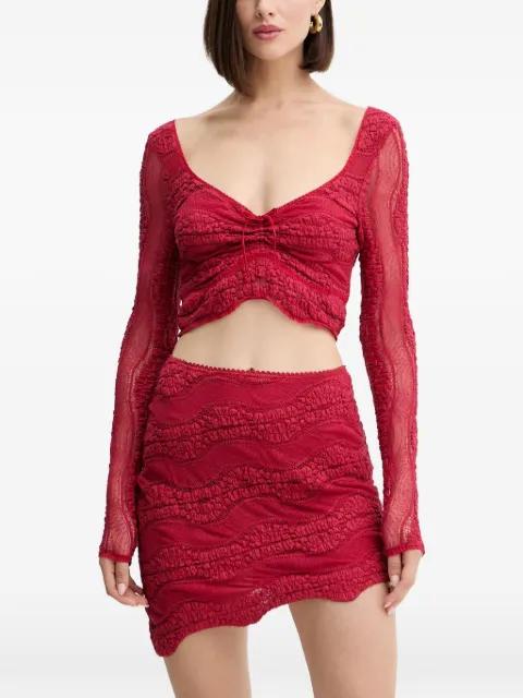 Briny drawstring top by CHARO RUIZ IBIZA