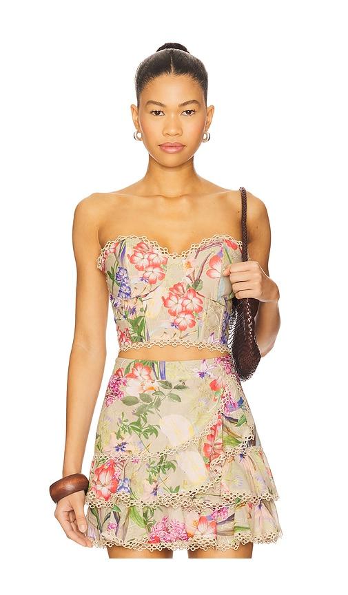 Charo Ruiz Ibiza Bio Bustier in Beige,Pink by CHARO RUIZ IBIZA