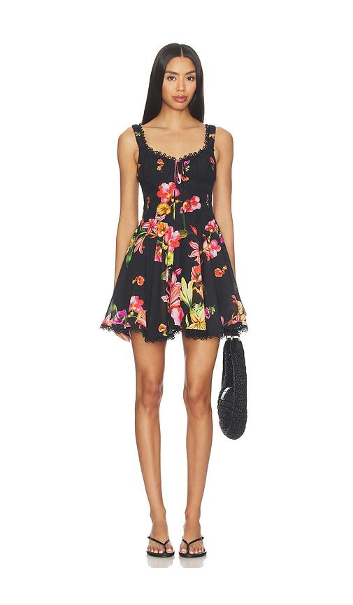 Charo Ruiz Ibiza Bora Short Dress in Black by CHARO RUIZ IBIZA