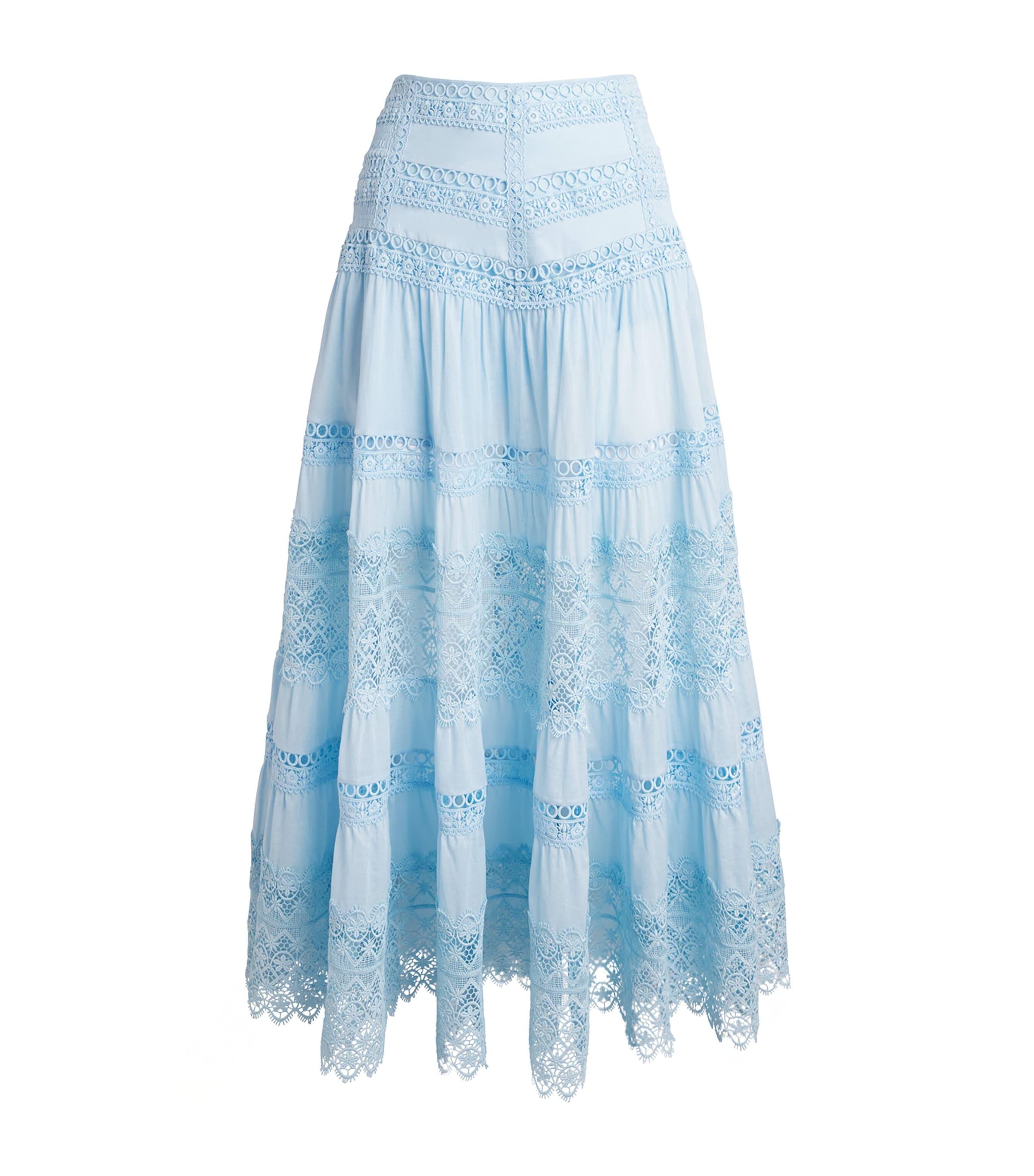 Charo Ruiz Ibiza Cotton-Blend Serza Maxi Skirt by CHARO RUIZ IBIZA