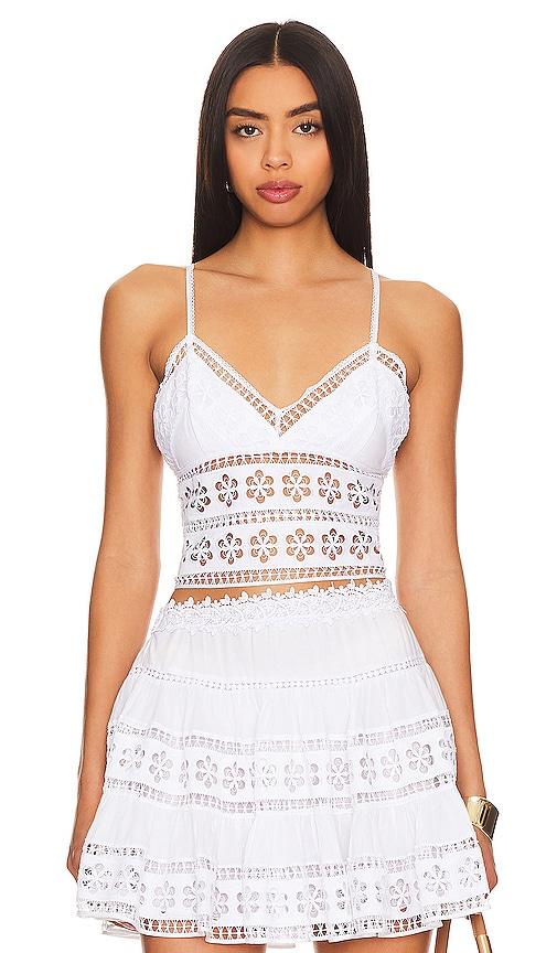 Charo Ruiz Ibiza Melie Top in White by CHARO RUIZ IBIZA