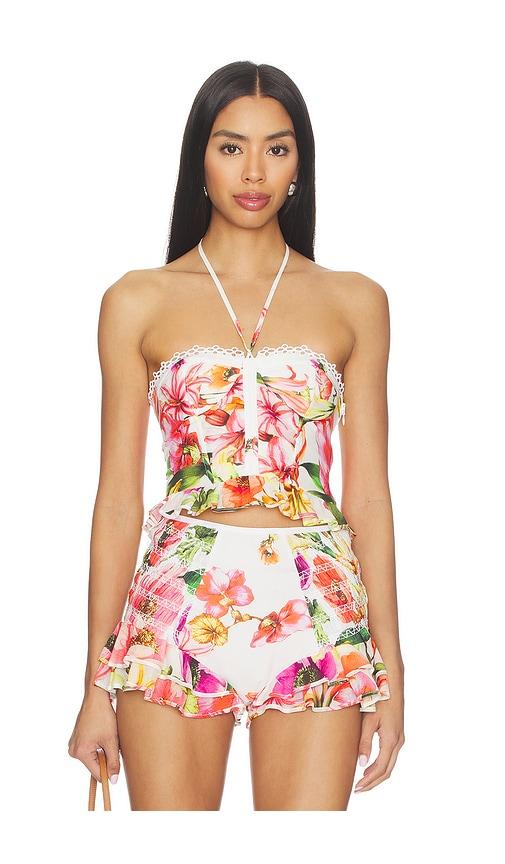 Charo Ruiz Ibiza Sunlit Top in White by CHARO RUIZ IBIZA