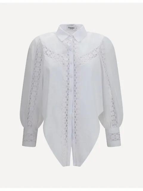 Devi lace-insert blouse by CHARO RUIZ IBIZA