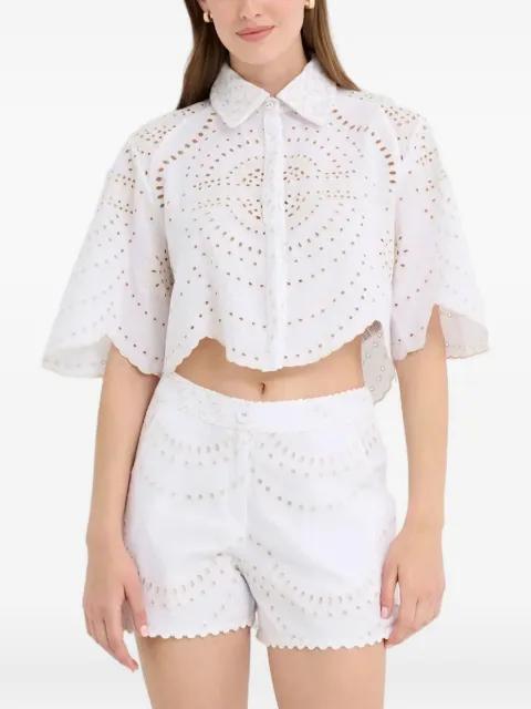 Emmie openwork shirt by CHARO RUIZ IBIZA