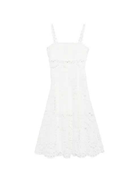 Glimmer lace-detail midi dress by CHARO RUIZ IBIZA