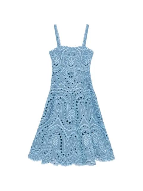 Glimmer scalloped-hem midi dress by CHARO RUIZ IBIZA