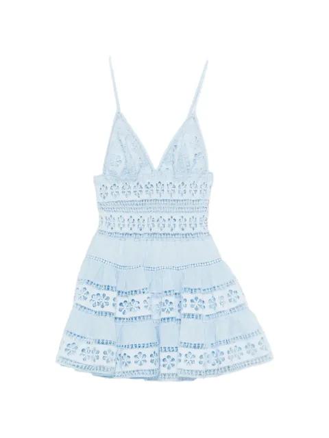 Isca broderie-anglaise mini dress by CHARO RUIZ IBIZA