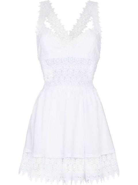 Marilyn floral lace dress by CHARO RUIZ IBIZA