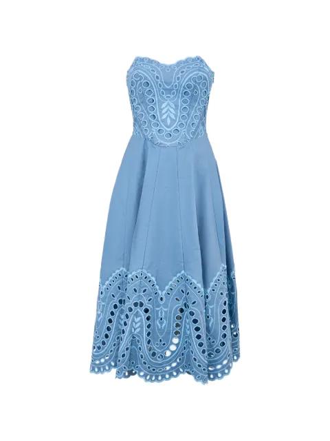 Marlin eyelet midi dress by CHARO RUIZ IBIZA