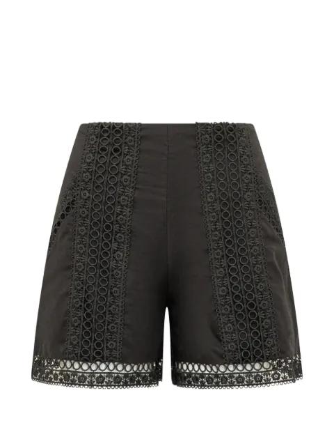 Oralia lace-trim shorts by CHARO RUIZ IBIZA