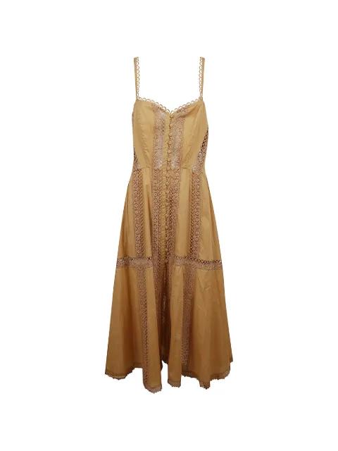 button lace midi dress by CHARO RUIZ IBIZA