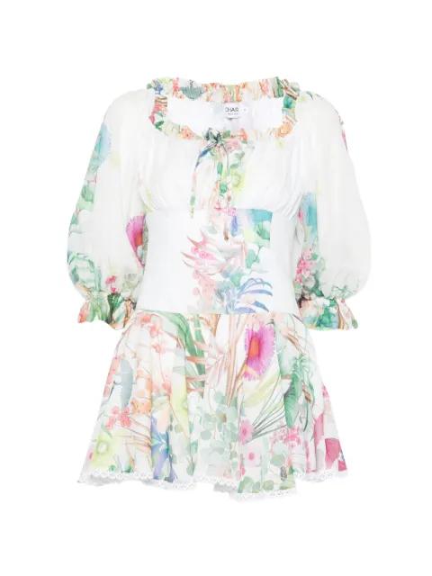 floral-print mini dress by CHARO RUIZ IBIZA
