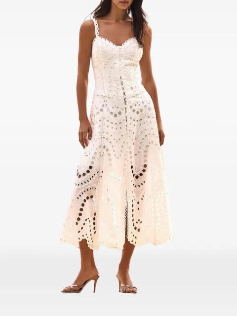 lace scalloped solace dress by CHARO RUIZ IBIZA
