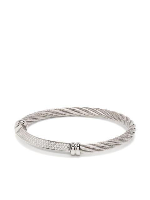 Better Half pave-setting bracelet by CHARRIOL