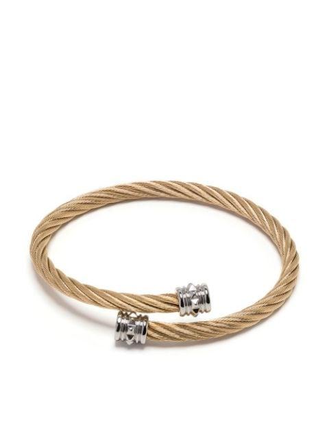 Celtic cable bangle by CHARRIOL