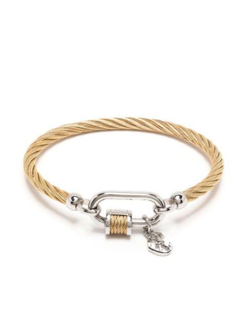 Forever Lock cable bangle by CHARRIOL