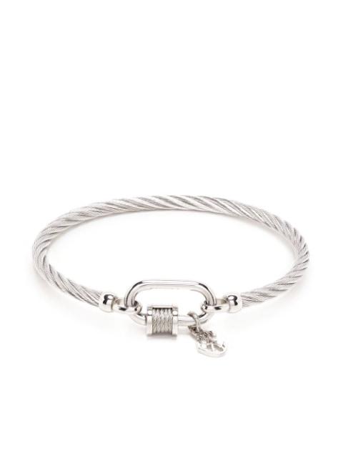 Forever Lock cable bangle by CHARRIOL