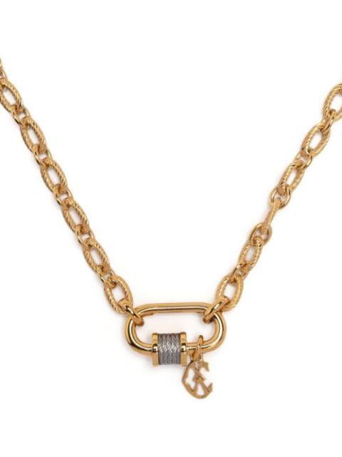 Forever Lock cable-link necklace by CHARRIOL