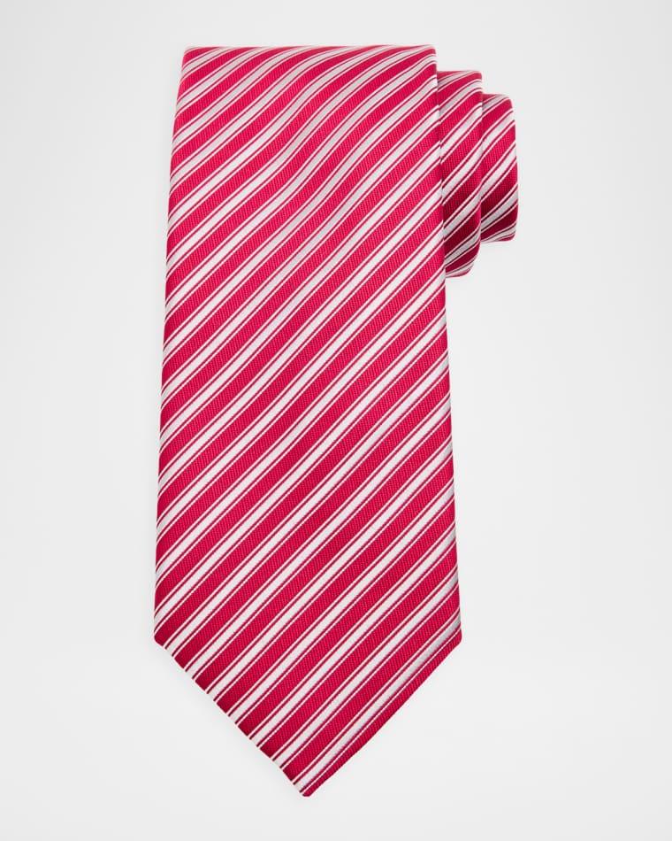 Men's Silk Multi-Stripe Tie by CHARVET